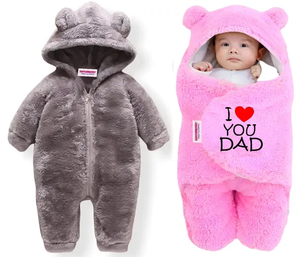 Baby_Hooded_Wrapper_And_Blanket_Set