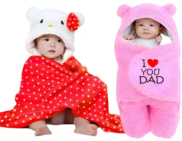 Baby_Hooded_Wrapper_Blanket_Set