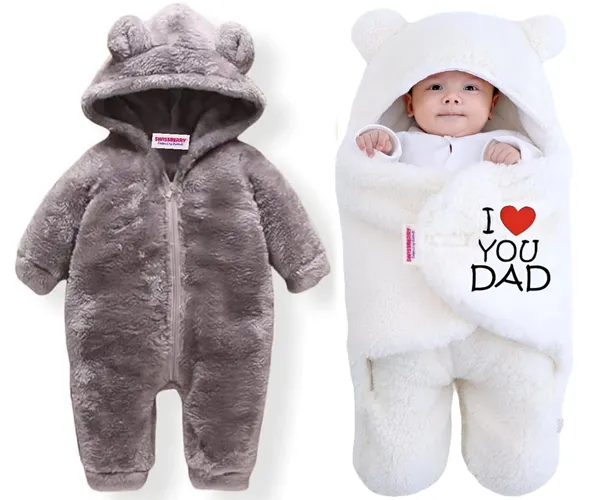 Baby_Blanket_And_Hooded_Wrapper_Set