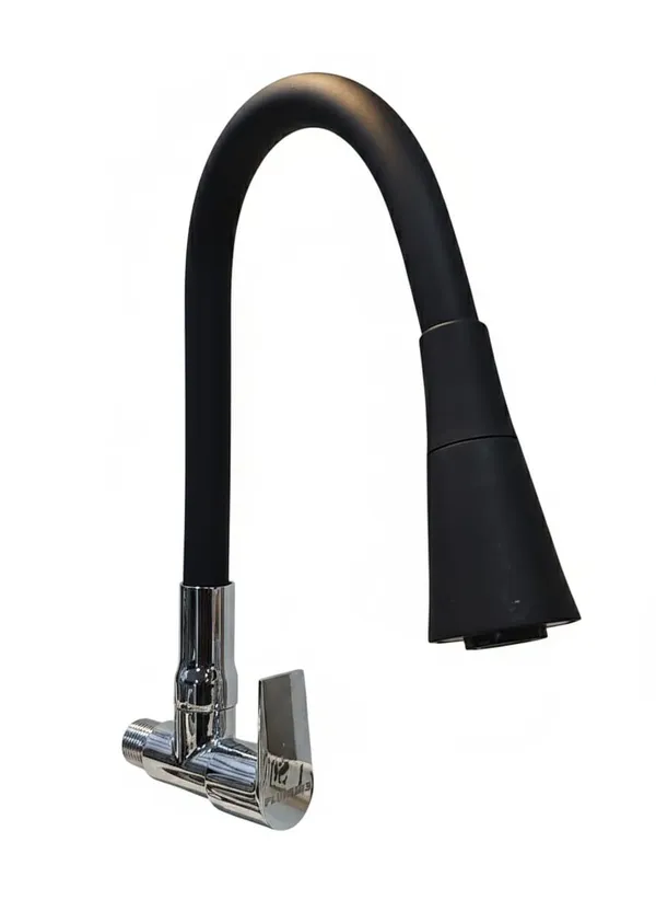 Brass_Flexible_Sink_Cock_Kitchen_Faucet