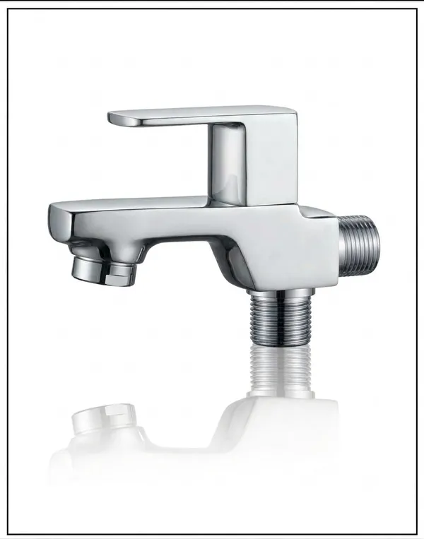 PLUMBEES_Square_Heavy_2-in-1_Bib_Cock_|_Chrome_Finish_|_high_quality_product