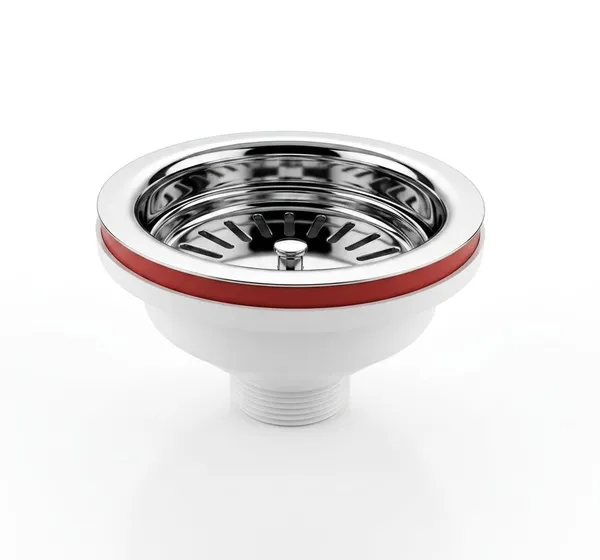 PLUMBEES_Stainless_Steel_Sink_Waste_Coupling_with_Removable_Strainer