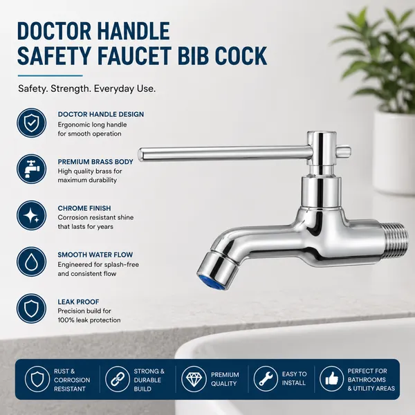 DOCTOR_HANDLE_SEFETY_FAUSET_BIB_COCK_TAP