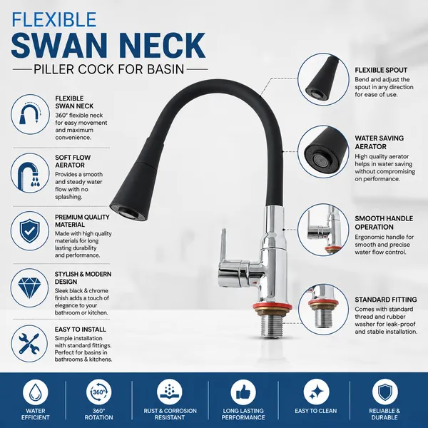 FLEXIBLE_SWAN_NECK_PILLER_COCK_FOR_BASIN
