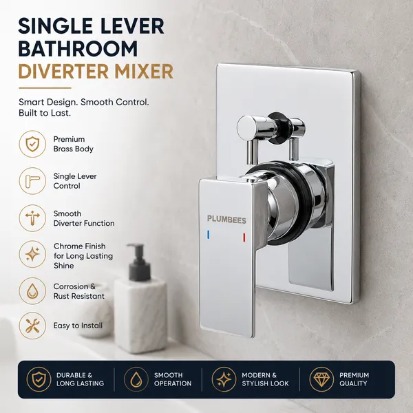 Single_Lever_Bathroom_Diverter_Mixer