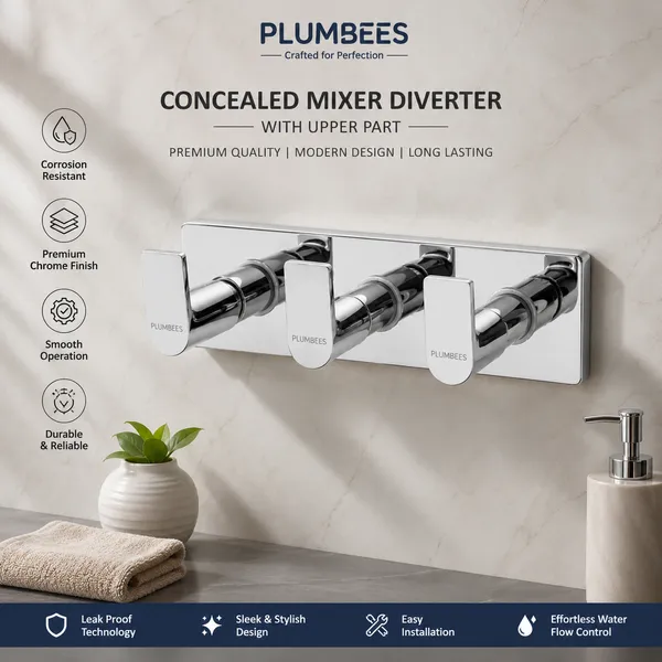 CONSEALED_MIXER_DIVERTER_WITH_UPPER_PART