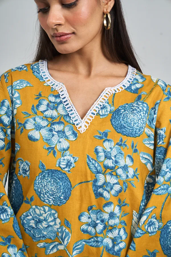 YELLOW_RUBY_BOTANICAL_FARSHI_CO-ORD_SET