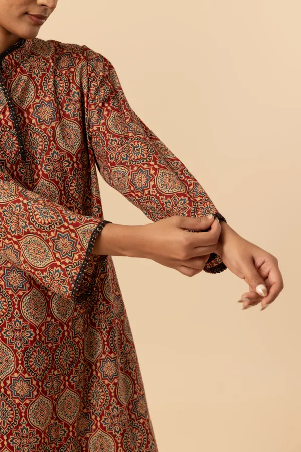 Kutch_Craft_Ajrakh_Printed_Farshi_Co-ord_Set