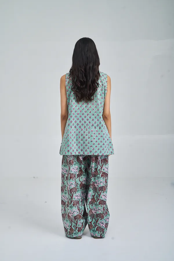 SEA_GREEN_AZURE_GARDEN_FARSHI_CO-ORD_SET