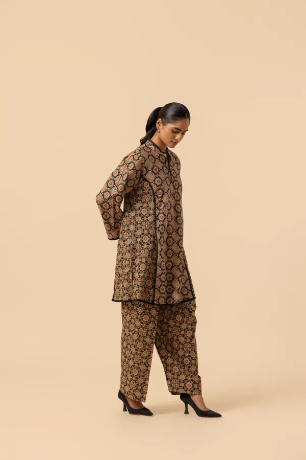Heritage_Wheel_Ajrakh_Printed_Farshi_Co-Ord_Set