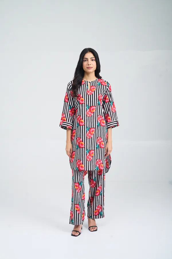 BLACK_WILDFLOWER_SRIPE_CO-ORD_SET