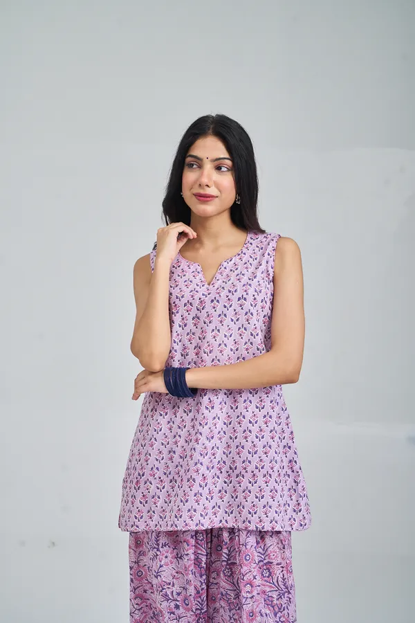 LAVENDER_AZURE_GARDEN_FARSHI_CO-ORD_SET