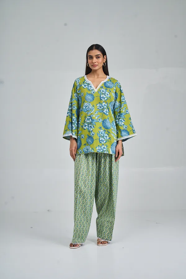 GREEN_RUBY_BOTANICAL_FARSHI_CO-ORD_SET