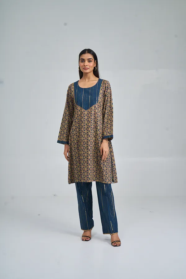 BLUE_STAR_AJRAK_CO-ORD_SET