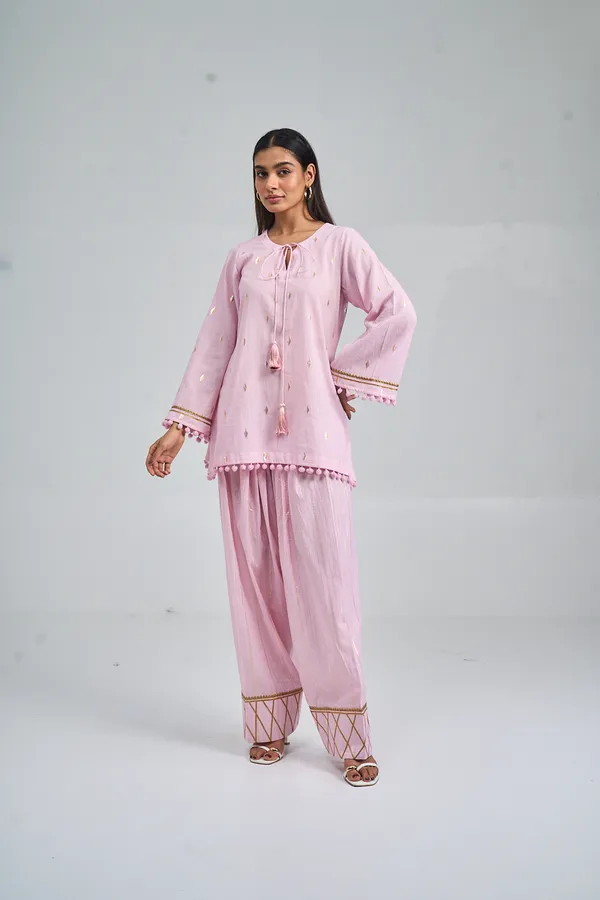 BABY_PINK_AQUA_BLOOM_FARSHI_CO-ORD_SET