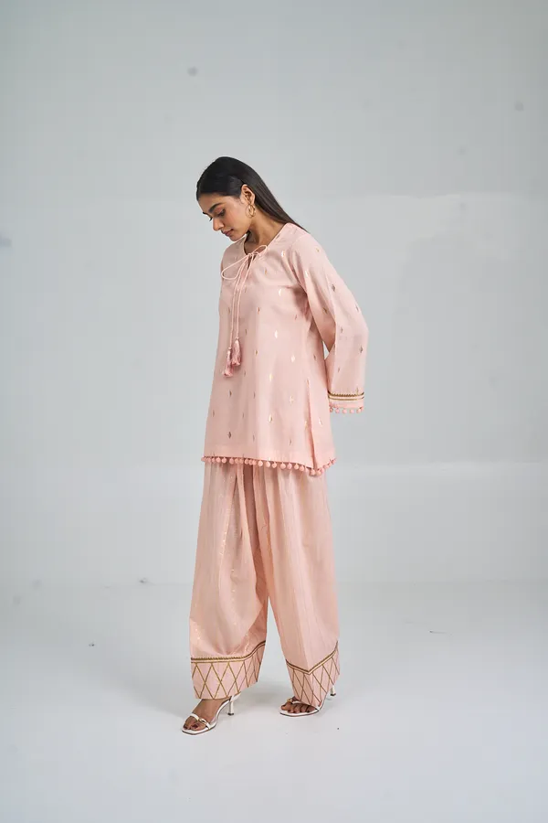 PEACH_AQUA_BLOOM_FARSHI_CO-ORD_SET