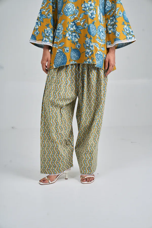 YELLOW_RUBY_BOTANICAL_FARSHI_CO-ORD_SET