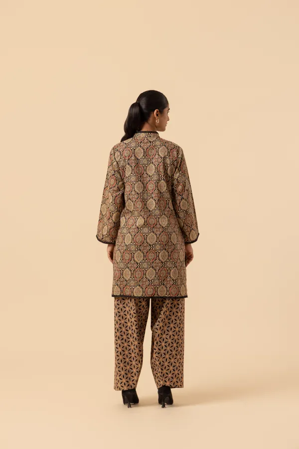 Desert_Bloom_Ajrakh_Printed_Farshi_Coord_Set