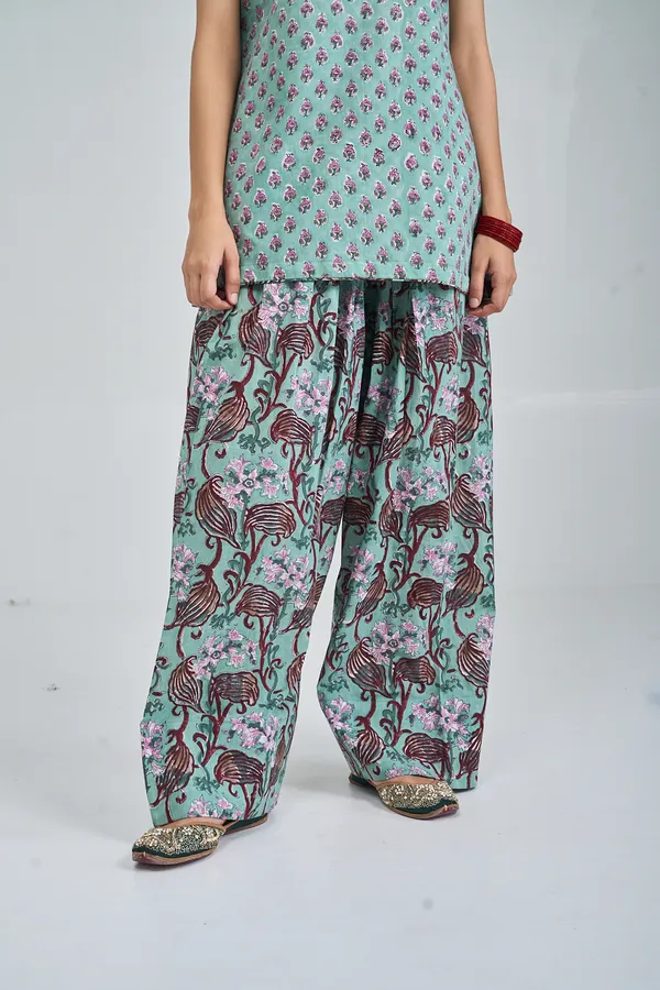 SEA_GREEN_AZURE_GARDEN_FARSHI_CO-ORD_SET
