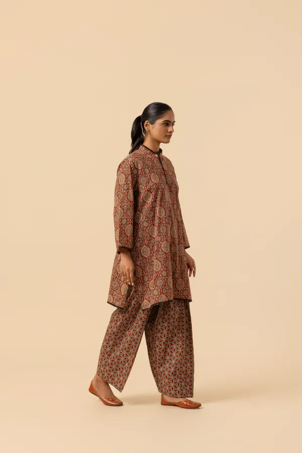 Kutch_Craft_Ajrakh_Printed_Farshi_Co-ord_Set