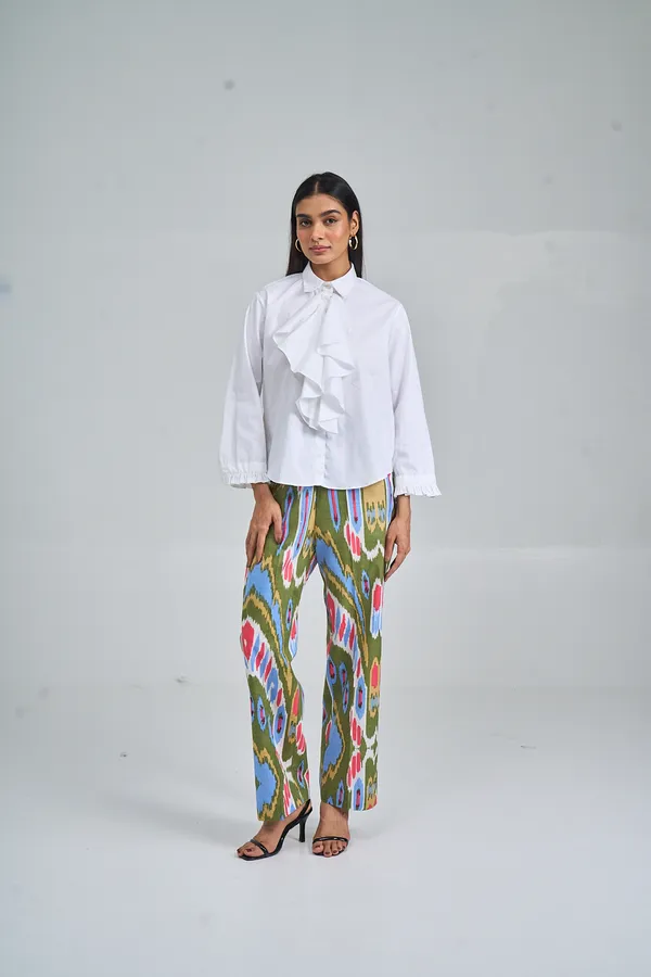 GREEN_IKKAT_CO-ORD_SET