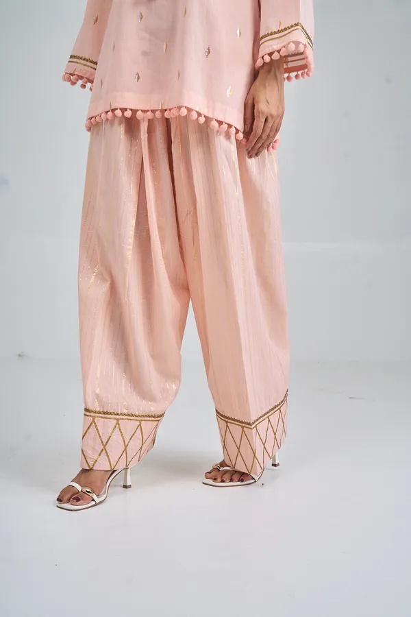 PEACH_AQUA_BLOOM_FARSHI_CO-ORD_SET