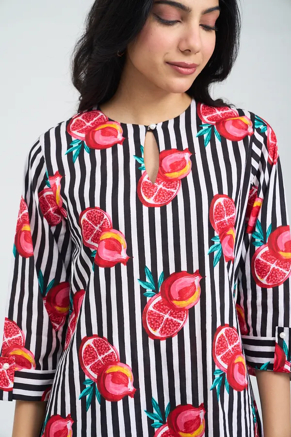 BLACK_WILDFLOWER_SRIPE_CO-ORD_SET