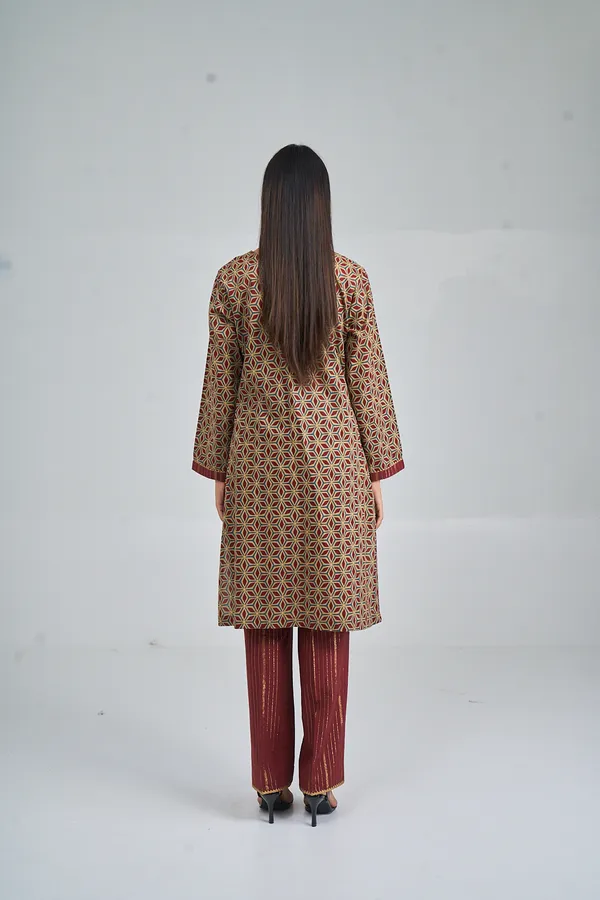 MAROON_STAR_AJRAK_CO-ORD_SET