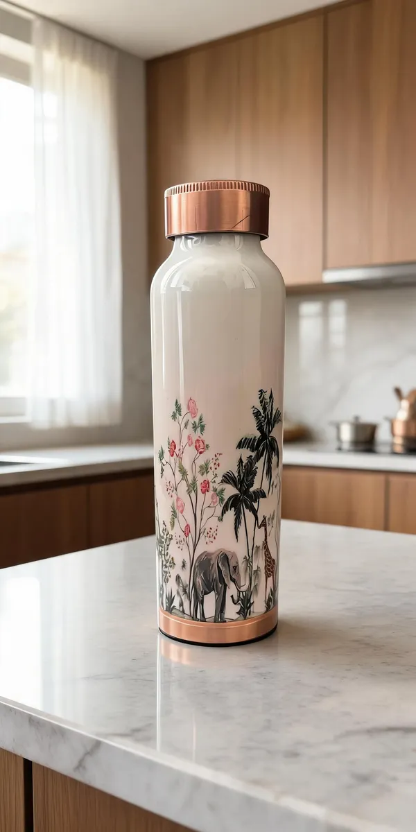 Pure_Copper_Bottle_-_Meena_Work_Of_Scenery_With_White_Background