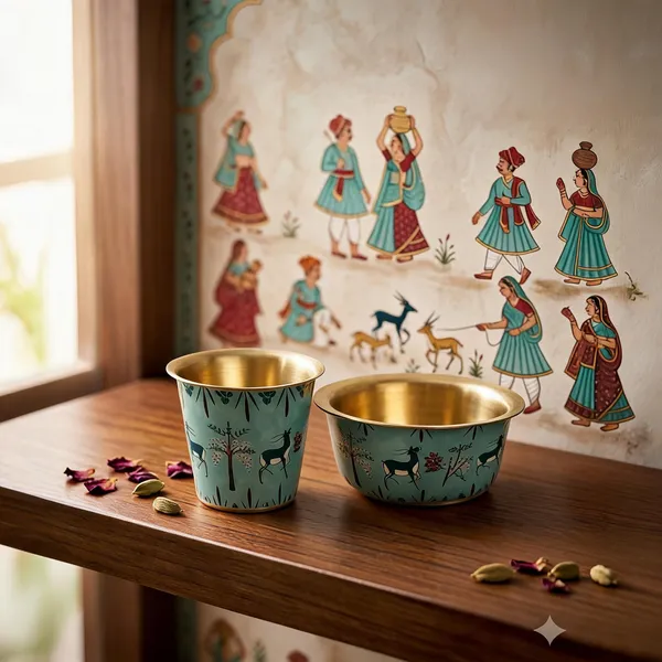 Coffee_Tea_Dabara_Set_Made_With_Pure_Brass_And_Meena_Work_Dear_Art