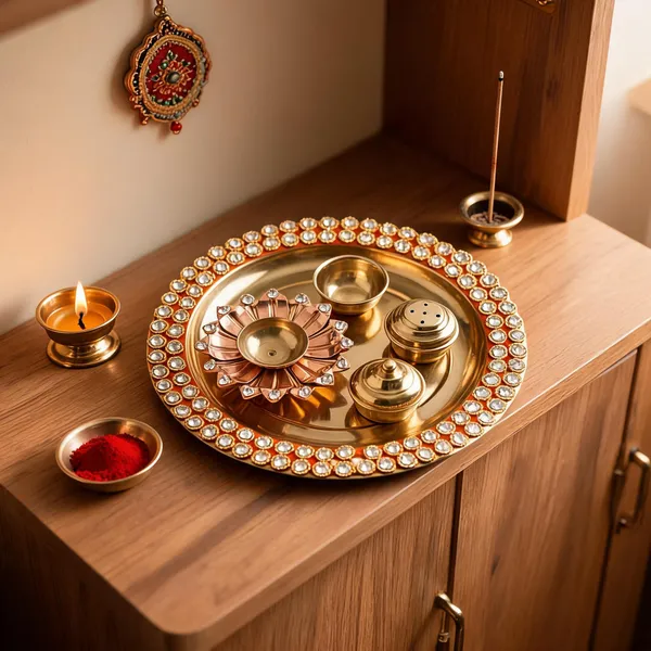 Pure_Brass_Pooja_Thali_Crystal