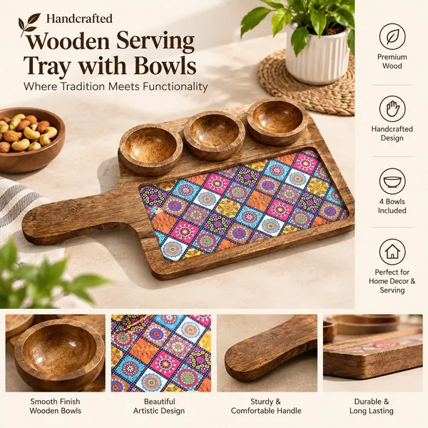 Wooden_Serving_Tray_with_Bowls-_Artistic_Design