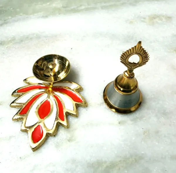 Orange_Diya_with_Bell
