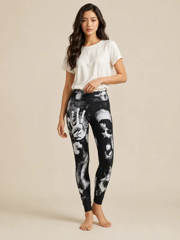 Black_Cotton_Slim_Fit_Abstract_Print_Leggings_For_Women