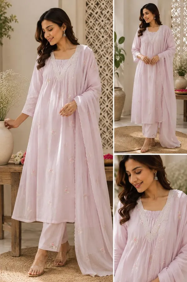 Lilac_Mal_Chanderi_Embroidered_Straight_Kurta_3_Piece_Suit_For_Women