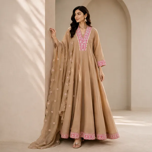 Tan_Mal_Chanderi_Anarkali_Embroidered_3_Piece_Suit_For_Women