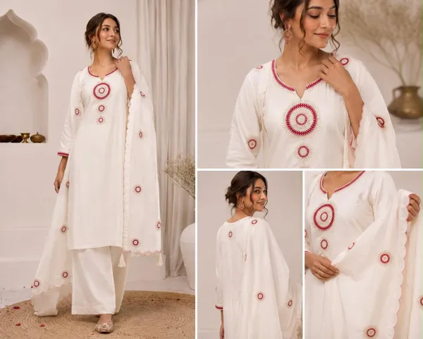 White_Mal_Chanderi_Embroidered_Straight_Kurta_3_Piece_Suit_For_Women