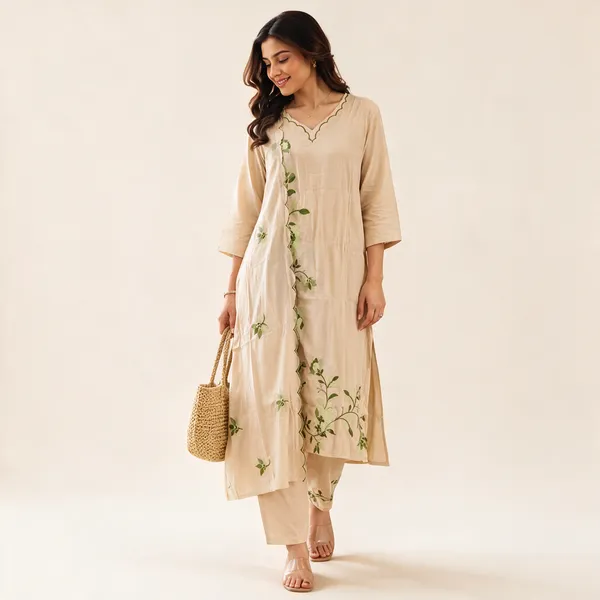 Beige_Mal_Chanderi_Straight_Embroidered_3_Piece_Suit_For_Women