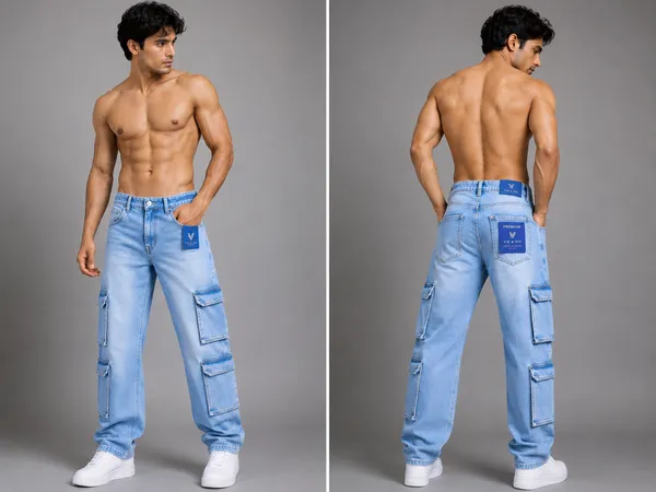 Cargo_denim_jeans_8_pocket_baggy_fit