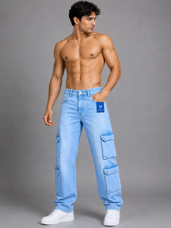 Cargo_denim_jeans_8_pocket_baggy_fit