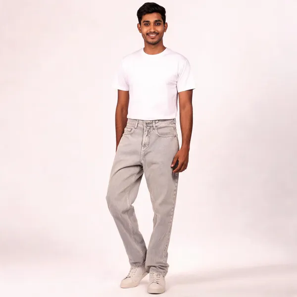 Light_Grey_Denim_Straight_Fit_Jeans_For_Men
