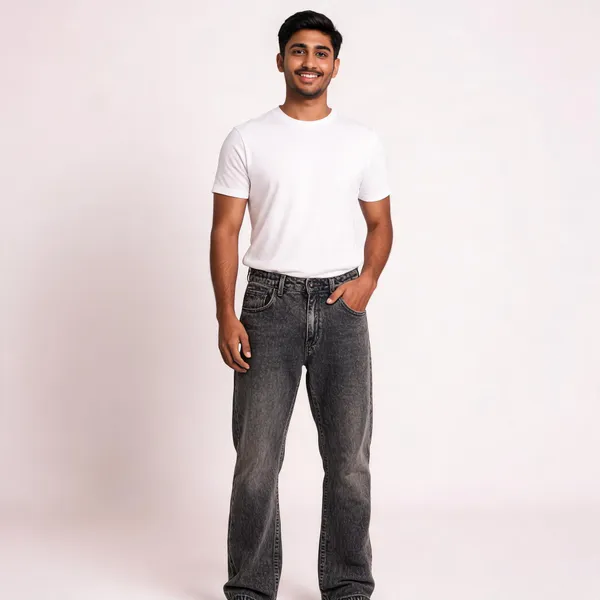 Grey_Denim_Straight_Fit_Jeans_For_Men