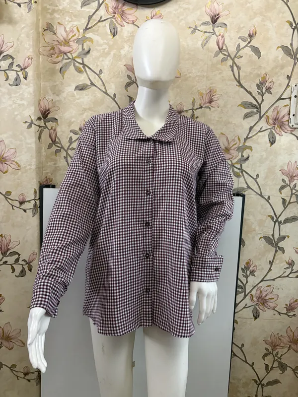 Brown_Gingham_Little_Long_Shirt