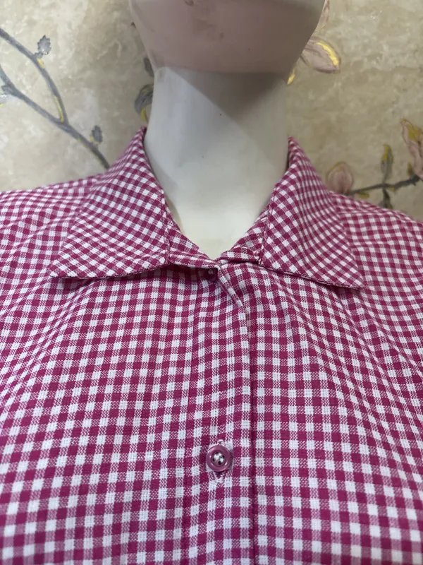 Pink_Gingham_Regular_Fit_Shirt