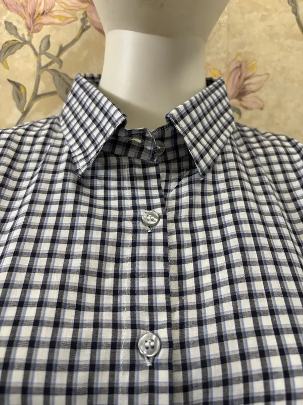 Black_And_White_Gingham_Shirt_Dress