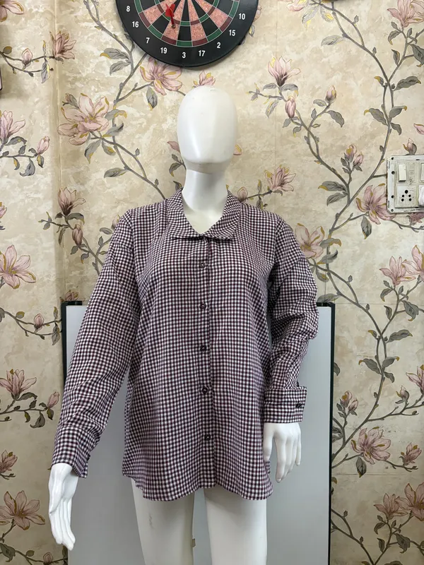 Brown_Gingham_Little_Long_Shirt