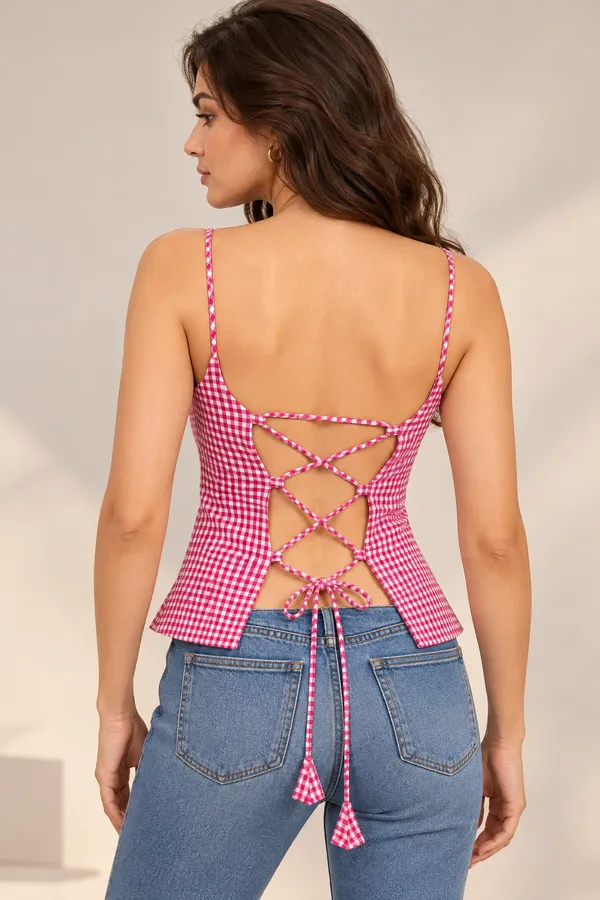 CINDRELLA_CHECKERED_CAMI_TOP
