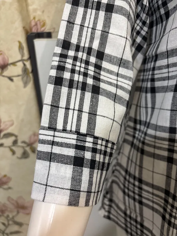 Black_Checkered_Relaxed_Fit_Shirt