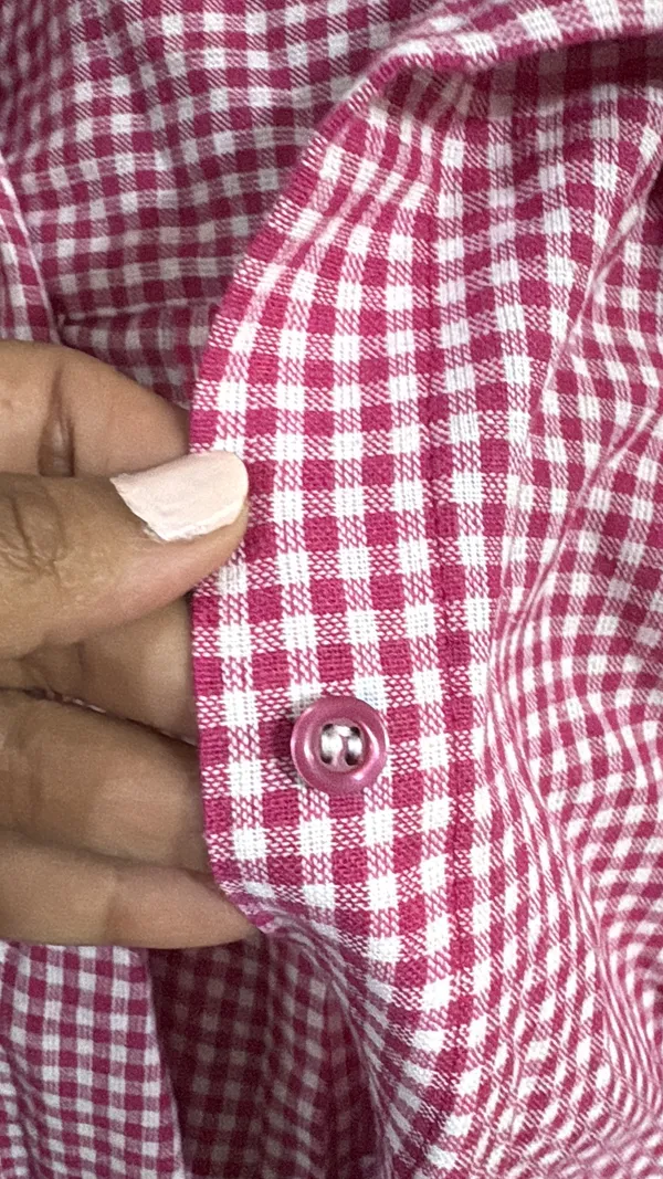 Pink_Gingham_Regular_Fit_Shirt