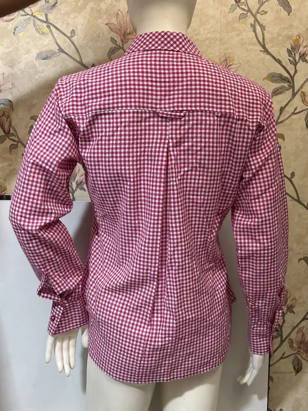 Pink_Gingham_Regular_Fit_Shirt